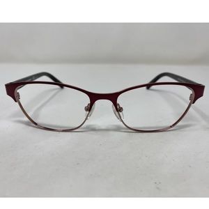 Tory Burch TY1015 346 Rose Gold Burgundy Glasses